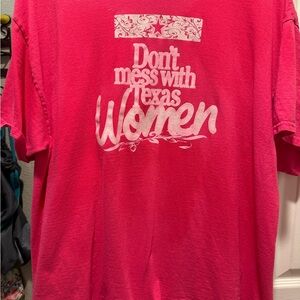 Gildan Women's Bold Pink Graphic Tee